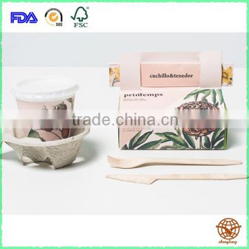 Disposable Fast Food Packing Box , New Style Printed Fast Food Packing Box