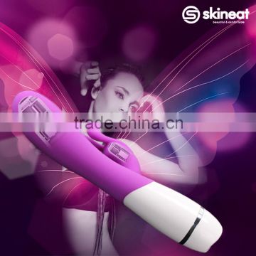 skineat Mute rechargeable Heating and Dual vibtator sex toy lahore pakistan