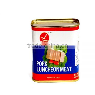 Canned pork luncheon meat