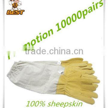 Leather bee keeping gloves / bee protective gloves