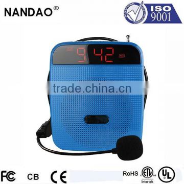 2016 Modern Portable Speaker/Microphone With Earphone And Radio