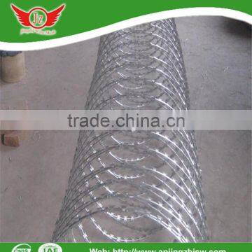 High Quality Galvanized Low Price Concertina Razor Barbed Wire (factory price)