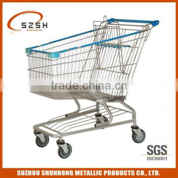 supermarket shopping trolley (America style)