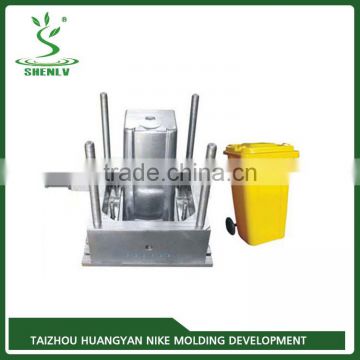 2017 China Taizhou factory price customized plastic garbage can injection mould