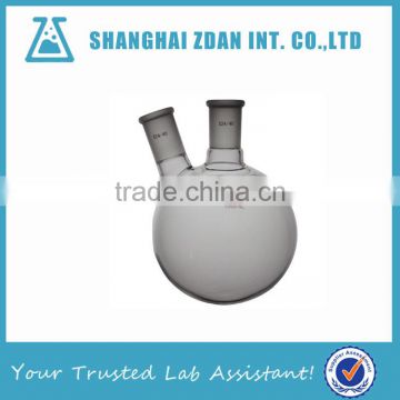Glass 1000mL Heavy Wall 2 Necks Round Bottom Flask, Boiling flask, with 24/40 Standard Taper Outer Joint
