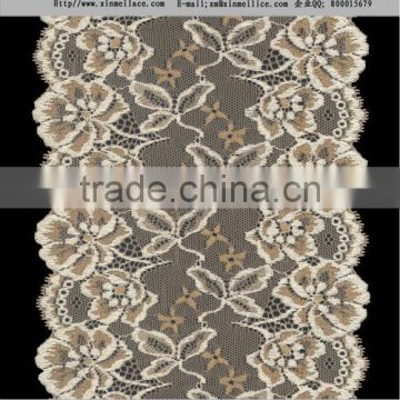 nylon spandex rayon and polyester lace for liegerie and prom clothes