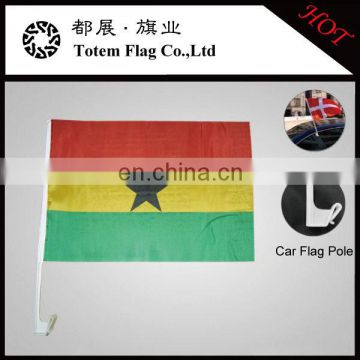 World Country Car Flag, Ghana Car Flag