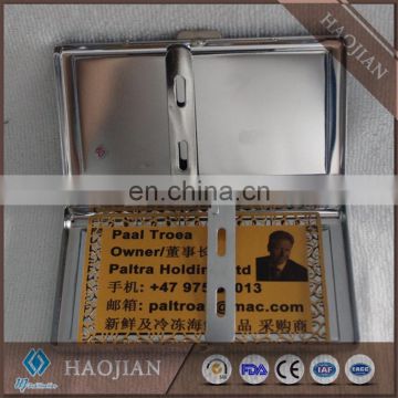 sublimation printable metal business card case