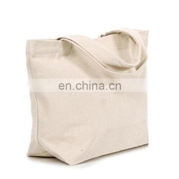 Cotton Canvas Grocery Tote Bag Natural Cotton Washable Shopping Bags