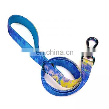 good quality decorative patterns blue and yellow decoration popular dog leash
