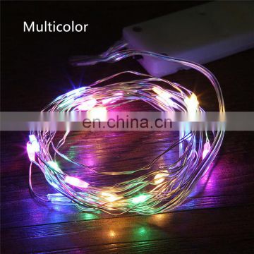 Led Copper Starry Twinkle Light 2M 20Led Button Battery Operated Wedding Party Decoration