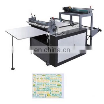 Fully Automatic computer control A4 or hamburger paper sandwich paper roll to sheet cutting machine