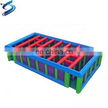 Amazing outdoor inflatable labyrinth maze,Large professional inflatable maze obstacle course for sale