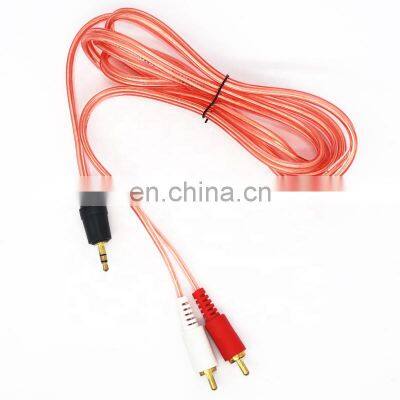 high speed Polybag rca to dvi d audio cable rca splitter 3rca 2rca cable