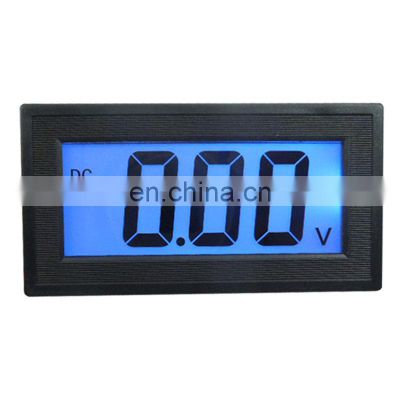 DC Voltmeter LCD Three-wire Digital Voltmeter Digital Voltmeter DC Voltage Meter Blue Backlit Half-sealed Meter Volt