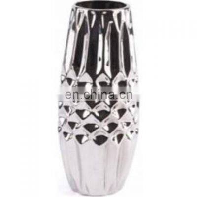 shiny polished flower vase