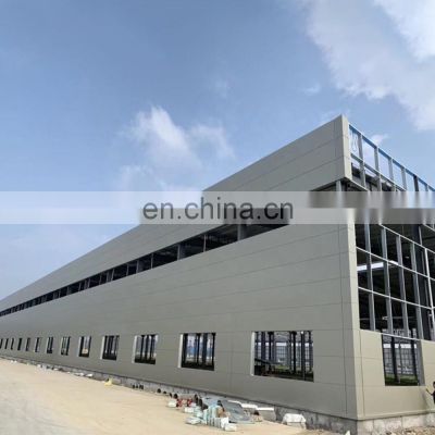 industrial shed design prefabricated steel structure workshop building for chemical products
