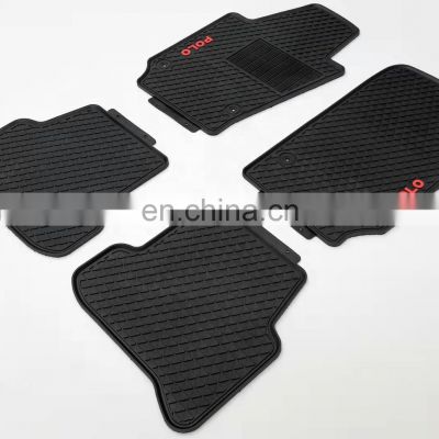 HFTM OEM modify factory universal custom car floor Rubber 4 pieces mat for GOLF CAMRY JIMNY POLO ALEXA other over1200 models car