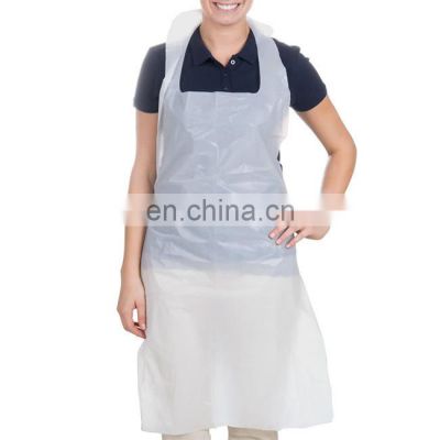 Hot sales wholesale Personal Protection Cleaning Disposable PE Apron Waterproof Plastic