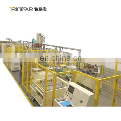 Barbecue oven inner tank welding production line