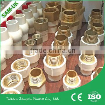 ASTM D2846 schedule 40 CPVC resin pipe fittings for water supply