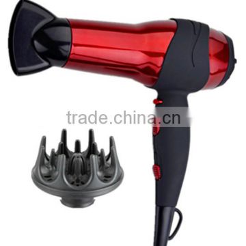 2000W plastic material professional hair dryer wholesale