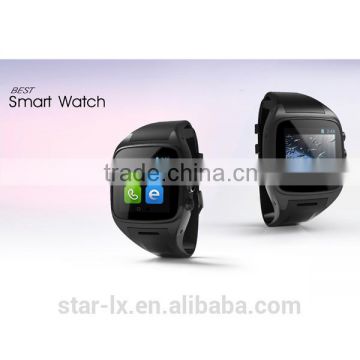 2014 Newest Android Watch Phone , smart bluetooth watch with single SIM card and SD card