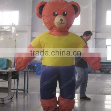 advertising movable cartoon bear inflatable cartoon