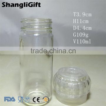 clear glass spice jar pepper bottle pepper grinder                        
                                                Quality Choice
