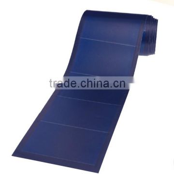 High Temperature and Low Light Performance 72W thin film flexible roofing solar panel
