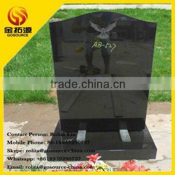 Simple Granite Tombstone Design for Sale