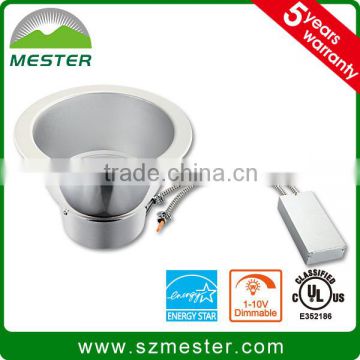 25W 50W high quality ES UL 8 inch LED can light recessed light