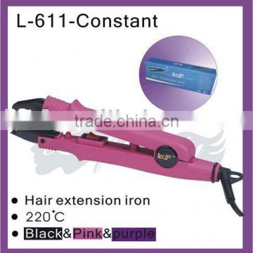 Loof salon model hair extension iron