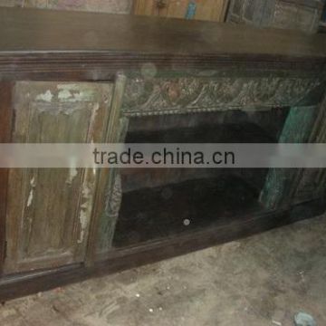 Reclaim old wood vintage furniture cabinet