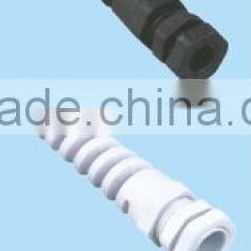 CNGAD bend-proof grey black plastic cable glands ( cable glands, flexible cable gland)(PG/M)
