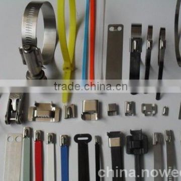 PVC Coated Stainless Steel Cable Tie(Ball Type series) 4.6*300