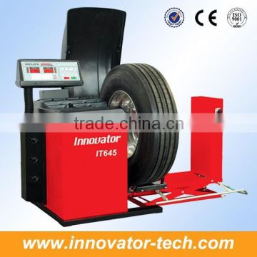Automatic tyres balancing machine for truck wheel balancing CE approve model IT645