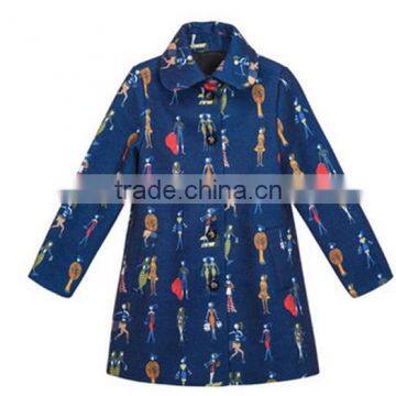 2015 Latest design girls Winter fancy coat