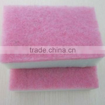 magic cleaning nano melamine sponge with scouring pad eraser for kitchen 007