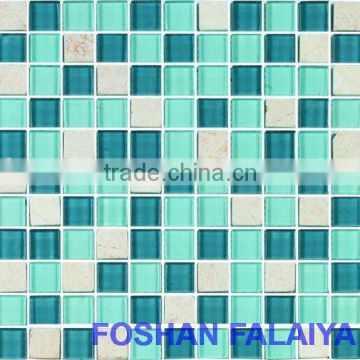 Crystal Mosaic Glass and Stone Mosaic GS039
