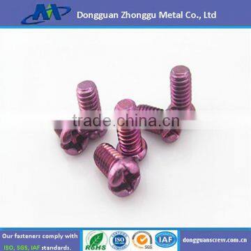 High precise machine screws