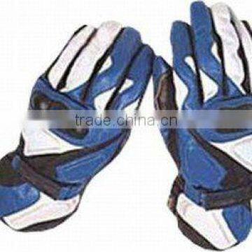 DL-1499 Leather Motorbike Racing Gloves , German Sports Gloves , Biker Gloves