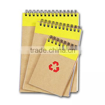 Recycle Brown Kraft Paper Notebook with Spiral Binding (BLY5-5007PP)