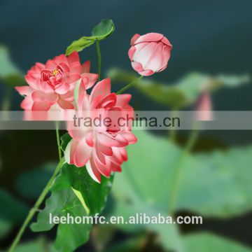 PU latex real feel lotus flower artificial lotus flower wholesaler