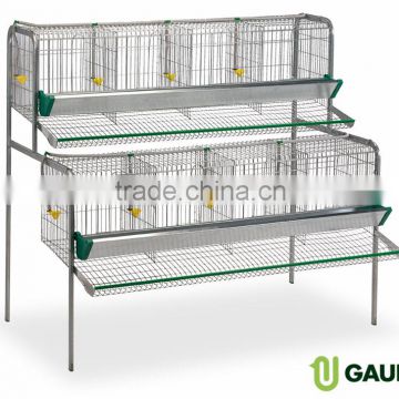 Battery for laying hens 8 compartments. Main cage