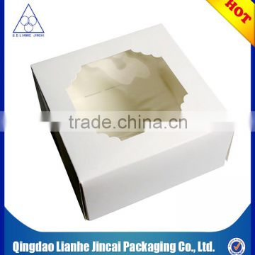 2015 best quality candy box with clear pvc window