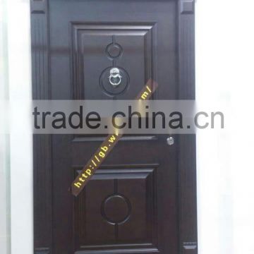 High quality Steel wooden armored door new products