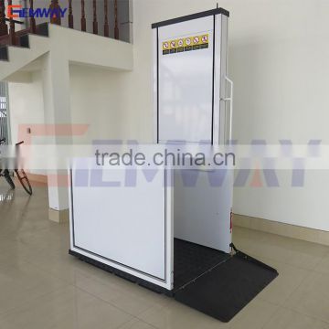 High quality vertical hydraulic wheelchair lift platform for disabled