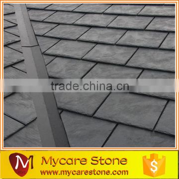 China Natural split surface black roofing slate tile