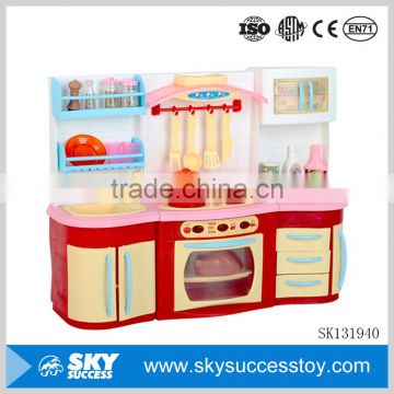 Cost effective girl fully equipped fun doll toys mini toy kitchen set